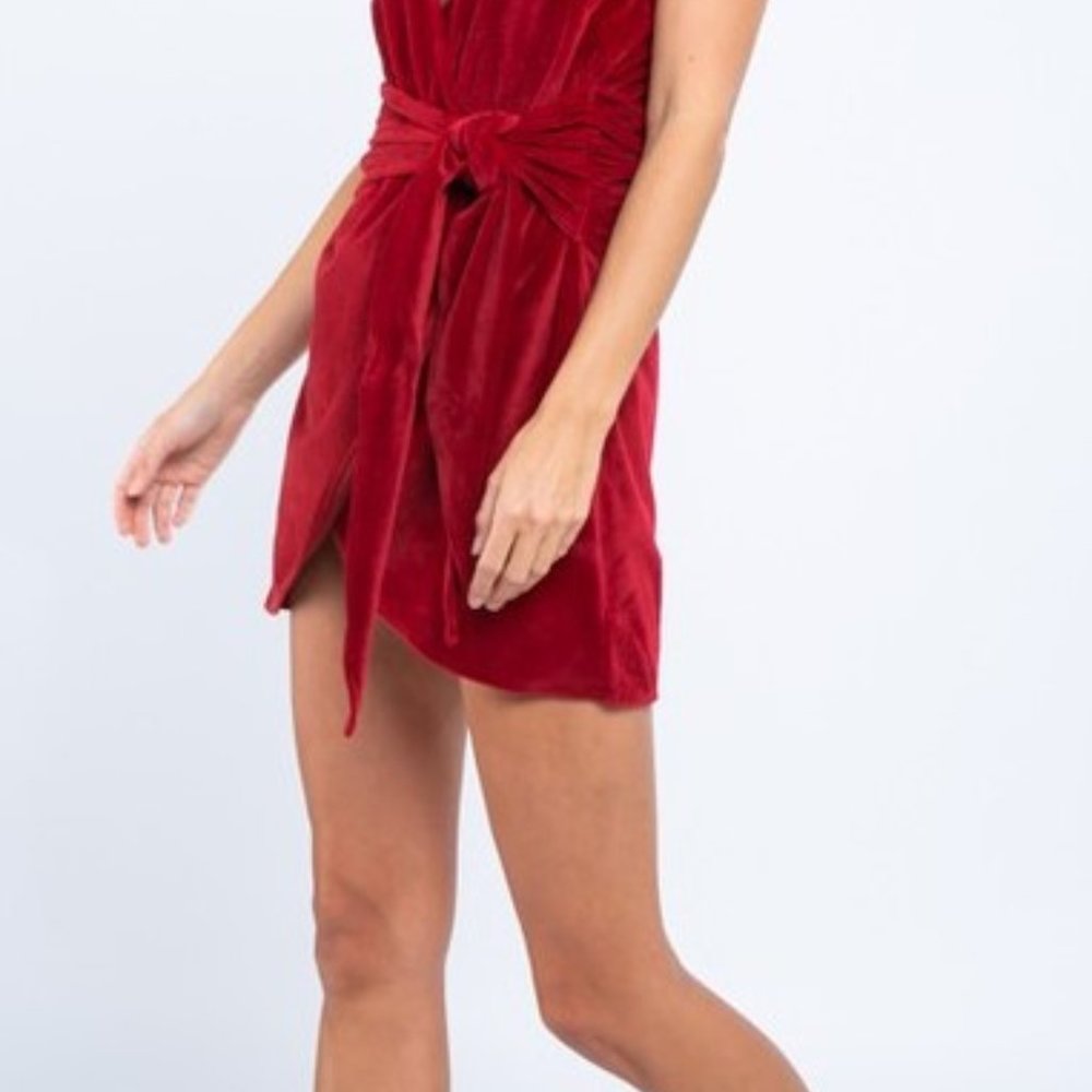 Velvet Romper - Picture 3 of 6